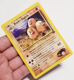 TCG POKEMON BROCK'S DUGTRIO 22/132 ☆ RARE GYM CHALLENGE VINTAGE NM - Image 2