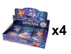 SEALED CASE 4x Ursula's Return Booster Box Disney Lorcana TCG - Image 1