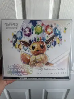 Prismatic Evolutions Pokemon Center Elite Trainer Box PC ETB Factory Sealed - Image 1