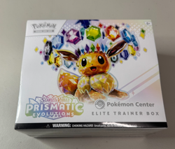 Pokemon Center Prismatic Evolutions Elite Trainer Box PC ETB Factory Sealed - Image 1