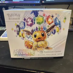 Prismatic Evolutions Pokemon Center Elite Trainer Box PC ETB Factory Sealed - Image 1