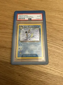 Pokemon Dark Blastoise 4/110 Holo Rare Legendary Card PSA 6 EX-MT W/ guard - Image 2