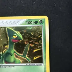 Pokemon TCG Sceptile Holo Rare Card 4/17 Pop Series 1 - Image 3