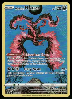 Pokemon Cards Galarian Moltres SWSH284 SWSH Black Star Promo NM *1 - Image 1