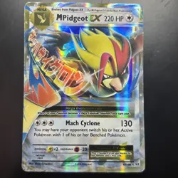 Pokemon Card Mega Pidgeot EX 65/108 Evolutions - Image 2