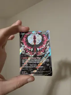Pokemon TCG Galarian Moltres v Alternate Full Art, Chilling Reign, Card 177/198 - Image 1