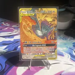 Pokemon TCG Moltres Zapdos Articuno GX Ultra Rare Card 44/68 -Hidden Fates - Image 1