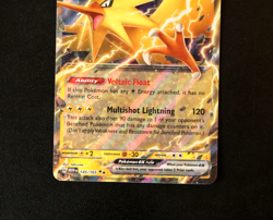 Pokemon Card TCG - Zapdos EX 145/165 - SV 151 English - Double Rare - NM ⭐ - Image 3
