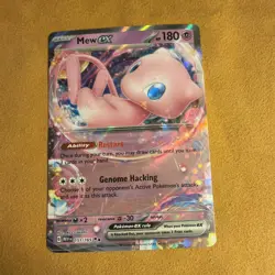 Mew ex (151/165) Pokemon TCG card from the Scarlet & Violet - Image 1