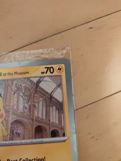 Pokemon TCG Pikachu At The Museum Jumbo Card Promo Card Sealed. - Image 3