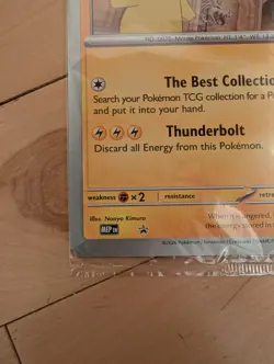 Pokemon TCG Pikachu At The Museum Jumbo Card Promo Card Sealed. - Image 5