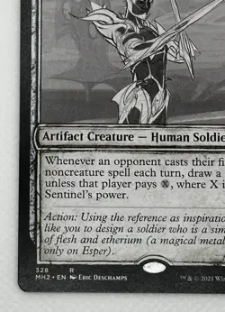 Magic the Gathering Esper Sentinel Modern Horizons 2, Regular Rare (Showcase) - Image 3