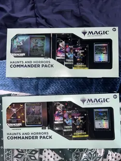 Magic the Gathering Duskmourn Commander Decks - Haunts & Horrors(2 Sealed Decks) - Image 2