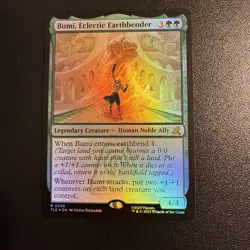 Bumi, Eclectic Earthbender Avatar: The Last Airbender: Eternal-Legal Foil - Image 1