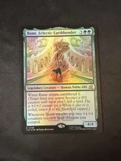 Bumi, Eclectic Earthbender Avatar: The Last Airbender: Eternal-Legal Foil - Image 1