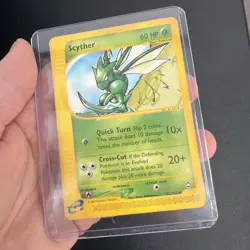 Scyther 57/147 Non Holo Uncommon [Aquapolis Set] | Vtg 2002 Pokemon / Nintendo - Image 5