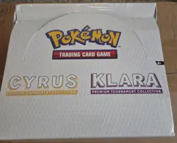 Pokemon Cyrus and Klara Premium Tournament Collection Sealed Display - Damaged 820650860768 - Image 2
