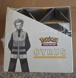 Pokemon Cyrus and Klara Premium Tournament Collection Sealed Display - Damaged 820650860768 - Image 5