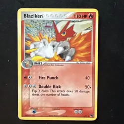 Pokemon TCG Blaziken 1/17 Promo Holo Rare Pop Series 1 - Nm - Image 1