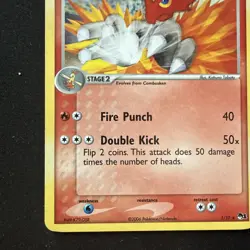 Pokemon TCG Blaziken 1/17 Promo Holo Rare Pop Series 1 - Nm - Image 5