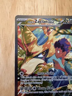Hop's Zacian ex 186/159 - Journey Together Holo - Pokemon TCG - NM - Excellent - Image 3