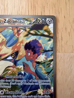 Hop's Zacian ex 186/159 - Journey Together Holo - Pokemon TCG - NM - Excellent - Image 4