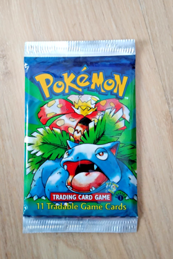 Pokemon Base Set Booster Pack Sealed 1st Edition Bisaflor Venusaur Englisch - Image 1