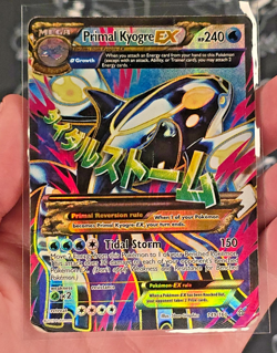 Primal Kyogre EX Full Art 149/160 - Pokemon XY: Primal Clash Holo - HP/DMG - Image 2