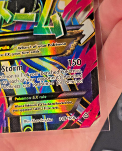 Primal Kyogre EX Full Art 149/160 - Pokemon XY: Primal Clash Holo - HP/DMG - Image 3