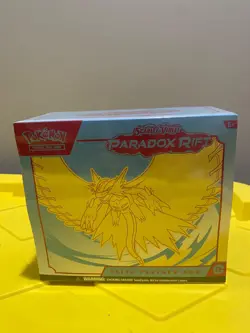 Pokemon Scarlet and Violet: Paradox Rift Roaring Moon ETB Elite Trainer Box New - Image 1