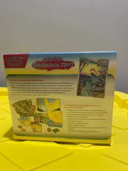 Pokemon Scarlet and Violet: Paradox Rift Roaring Moon ETB Elite Trainer Box New - Image 3