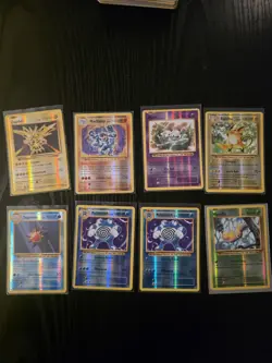Pokemon XY Evolutions Lot- Reverse Holo / Holo Mew - Raichu - Image 1