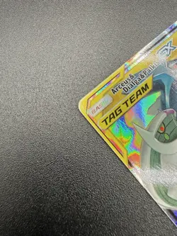 Pokemon TCG: NM/M Cosmic Eclipse Arceus & Dialga & Palkia GX 156/236 Holo - Image 3