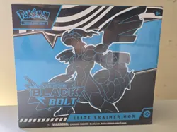 Pokemon TCG: Scarlet & Violet - Bolt Black Elite Trainer Box (ETB) - Brand New - Image 1