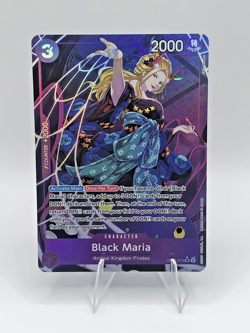 Black Maria OP08-074 SR Alt Art - One Piece, English NM - Image 1