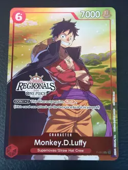 One Piece Monkey.D.Luffy P-001 Regional 2024 Vol. 2 NM - Image 1