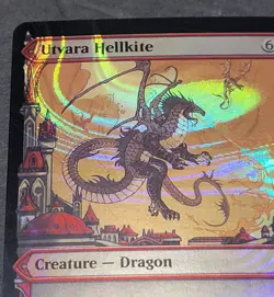 Utvara Hellkite (Halo Foil) Secret Lair Drop Foil mtg - Image 3