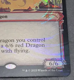 Utvara Hellkite (Halo Foil) Secret Lair Drop Foil mtg - Image 5