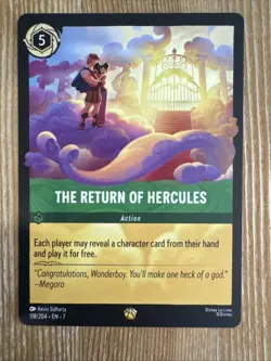 Disney Lorcana The Return of Hercules Archazia's Island 118/204 Legendary - Image 1