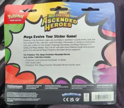 Pokemon TCG Gastly Tech Sticker Collection. Ascended Heroes 3 Pack Blister Pack - Image 2