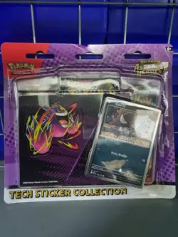 Pokemon TCG Gastly Tech Sticker Collection. Ascended Heroes 3 Pack Blister Pack - Image 1