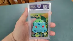 PSA 10 Bulbasaur Clear Card 2000 Topps TV Animation Pokemon #01 Free Shipping - Image 3