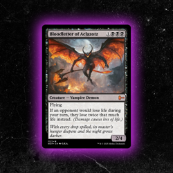 Bloodletter of Aclazotz - Custom Magic: The Gathering Card - High-Quality - Image 1