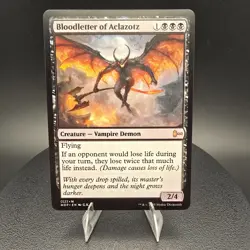 Bloodletter of Aclazotz - Custom Magic: The Gathering Card - High-Quality - Image 2