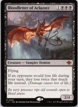 Bloodletter of Aclazotz 92 The Lost Caverns of Ixalan NM MTG - Image 1