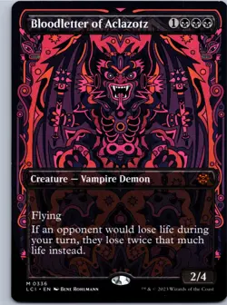 Bloodletter of Aclazotz (Borderless) - The Lost Caverns of Ixalan - M 336 NM - Image 1