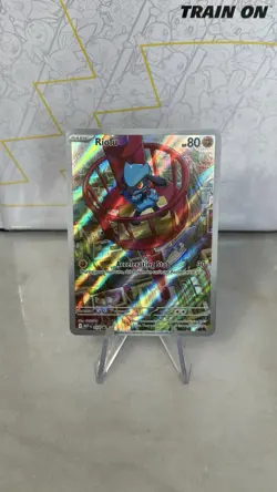 Riolu MEP010 - Mega Evolution ETB Black Star Promo Pokemon TCG NM - Image 1