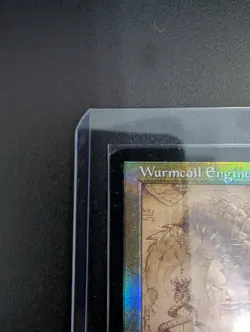 Wurmcoil Engine (Schematic) The Brothers' War: Retro Frame Artifacts Foil mtg - Image 2