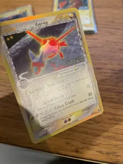 NM! Latias (8/113) EX Delta Species Stamped Reverse Holo Rare Pokemon Card! - Image 3