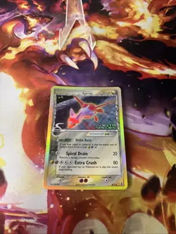 NM! Latias (8/113) EX Delta Species Stamped Reverse Holo Rare Pokemon Card! - Image 2